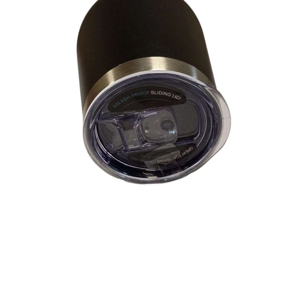 TAL Black Stainless Steel Stemless Wine Tumbler