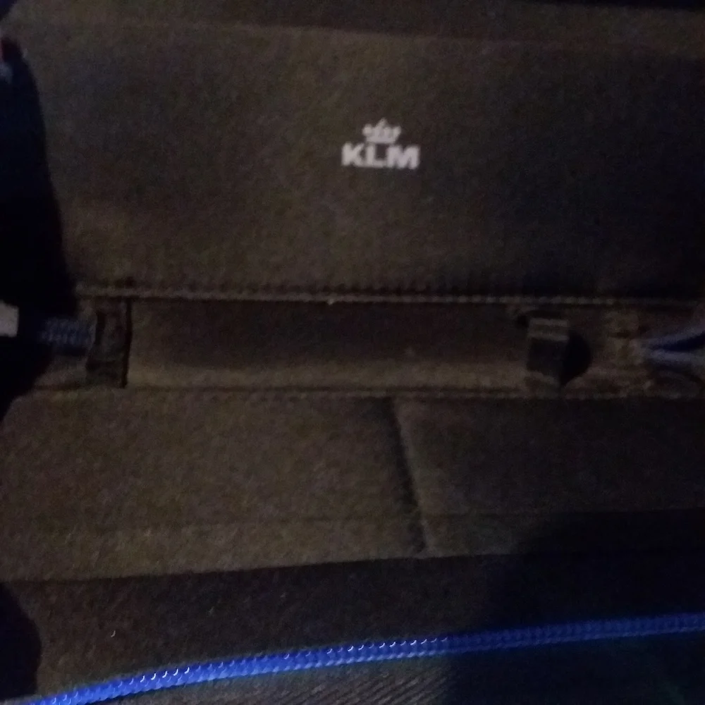 Jantaminiau KLM Checkbook case Blue Navy