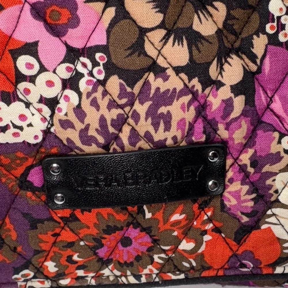 Vera Bradley Floral Quilted Women's Laptop Messenger Bag