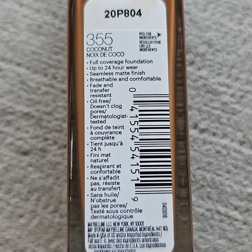 Maybelline 355 coconut