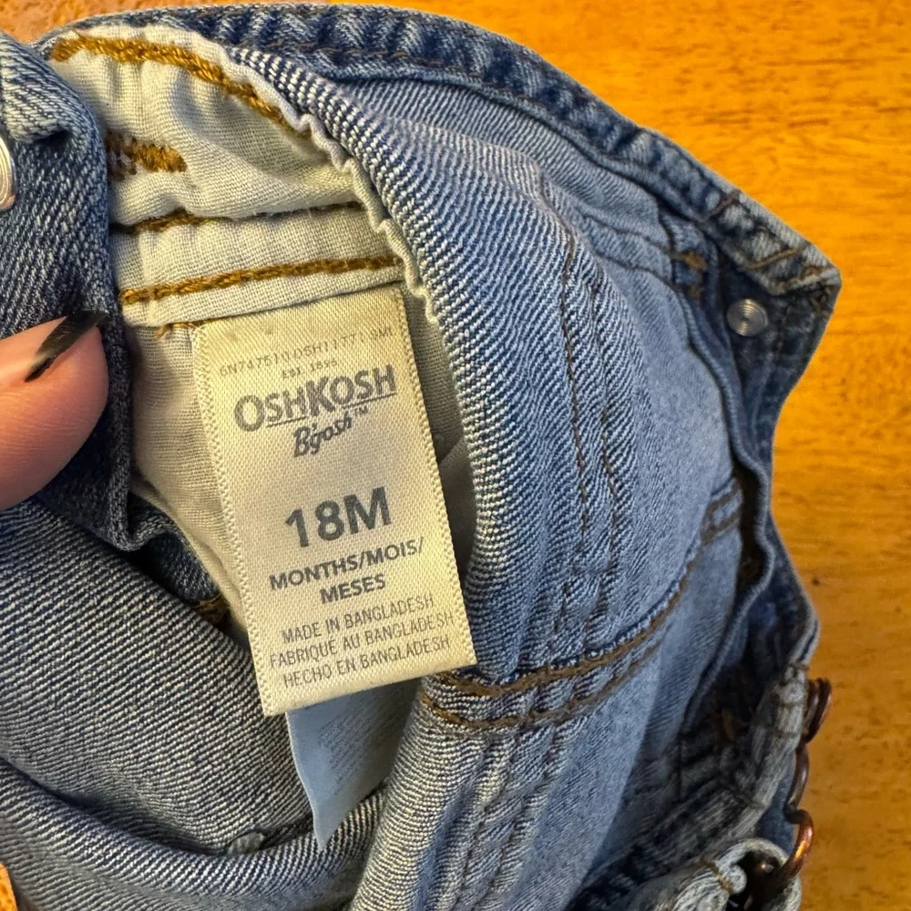 OshKosh B'gosh Classic Blue Kids Overalls