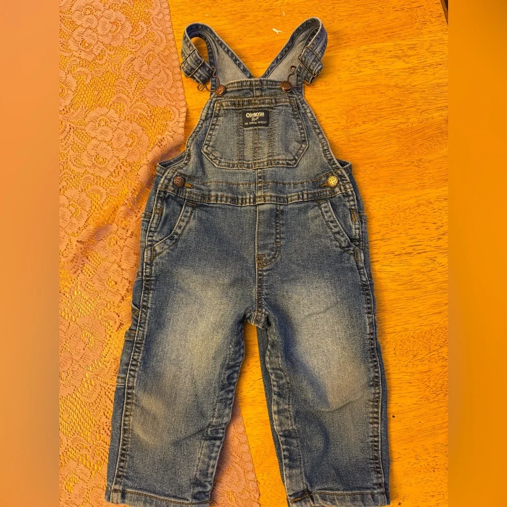 OshKosh B'gosh Classic Blue Kids Overalls