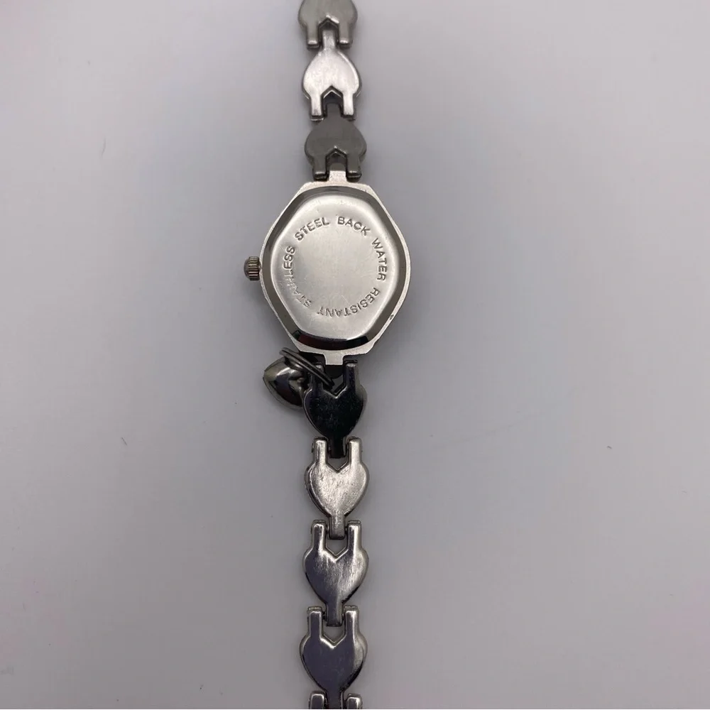 Disney Princess Cinderella 2 PC Set Watch with Heart Shaped Links & Necklace