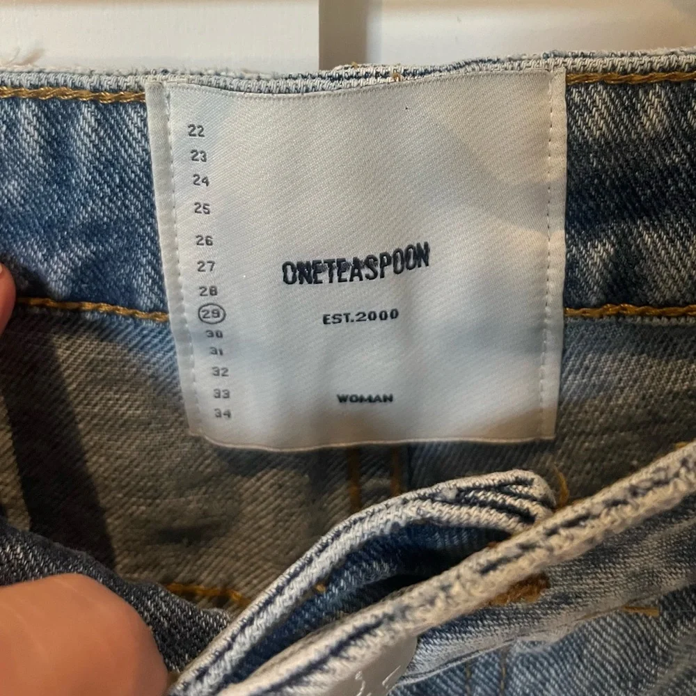 One Teaspoon mid waist