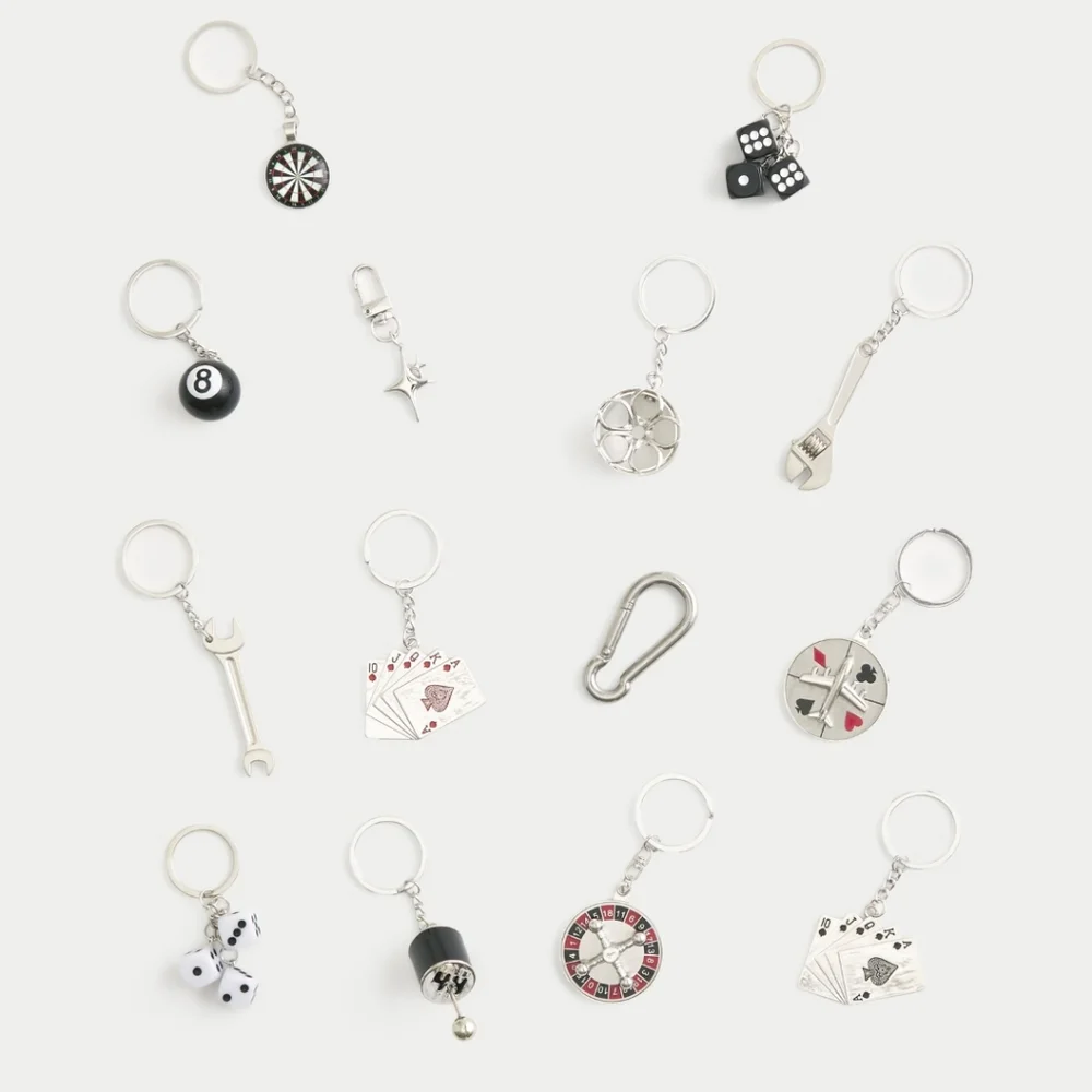 Hollister keychains from