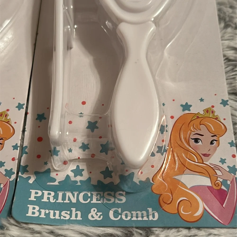 Disney Princess Baby Soft Brush w/ Comb Set Cinderella/Aurora