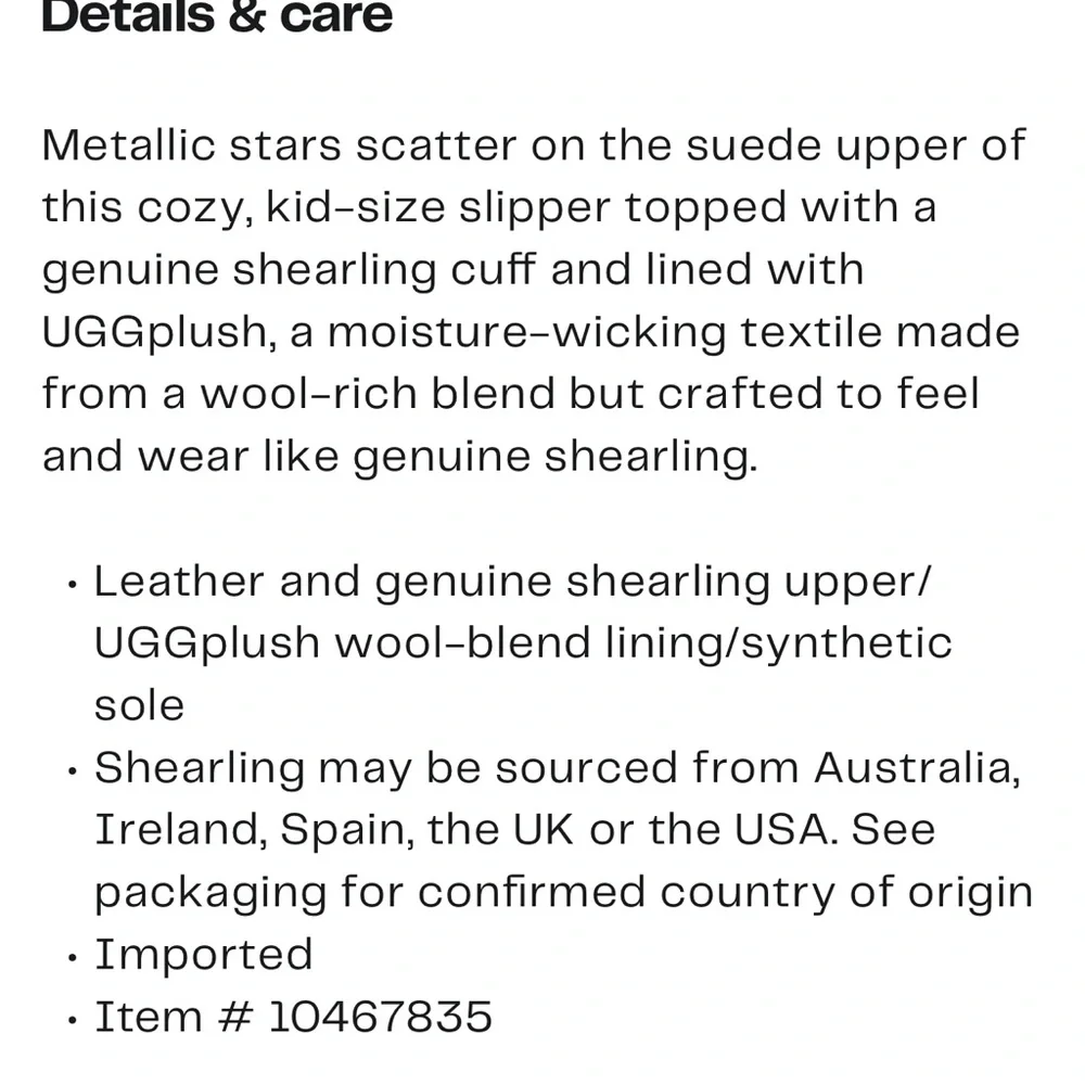 UGG new box