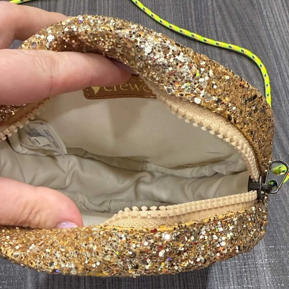 Crewcuts Gold Glitter Emoji Baby Bag