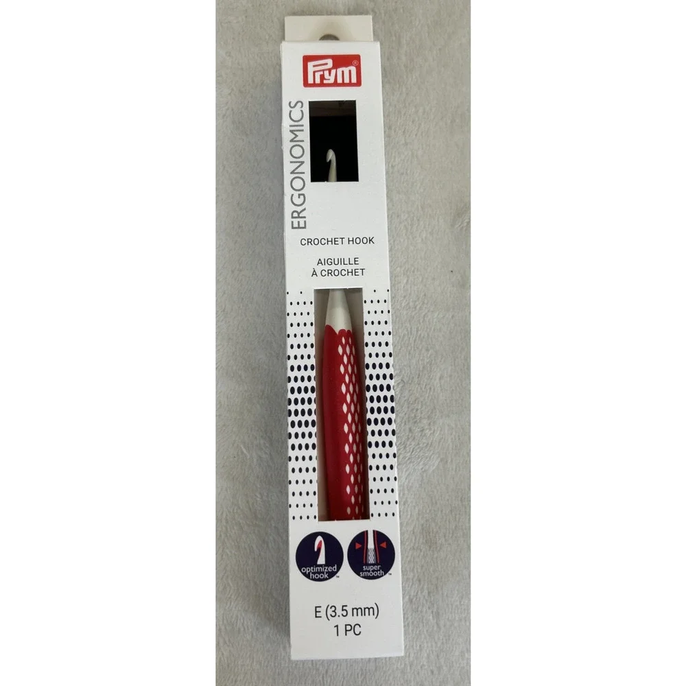 PRYM Ergonomics Crochet Hook Set of 6 Lot SEALED NEW E G 7 J 7mm N: Multicolor