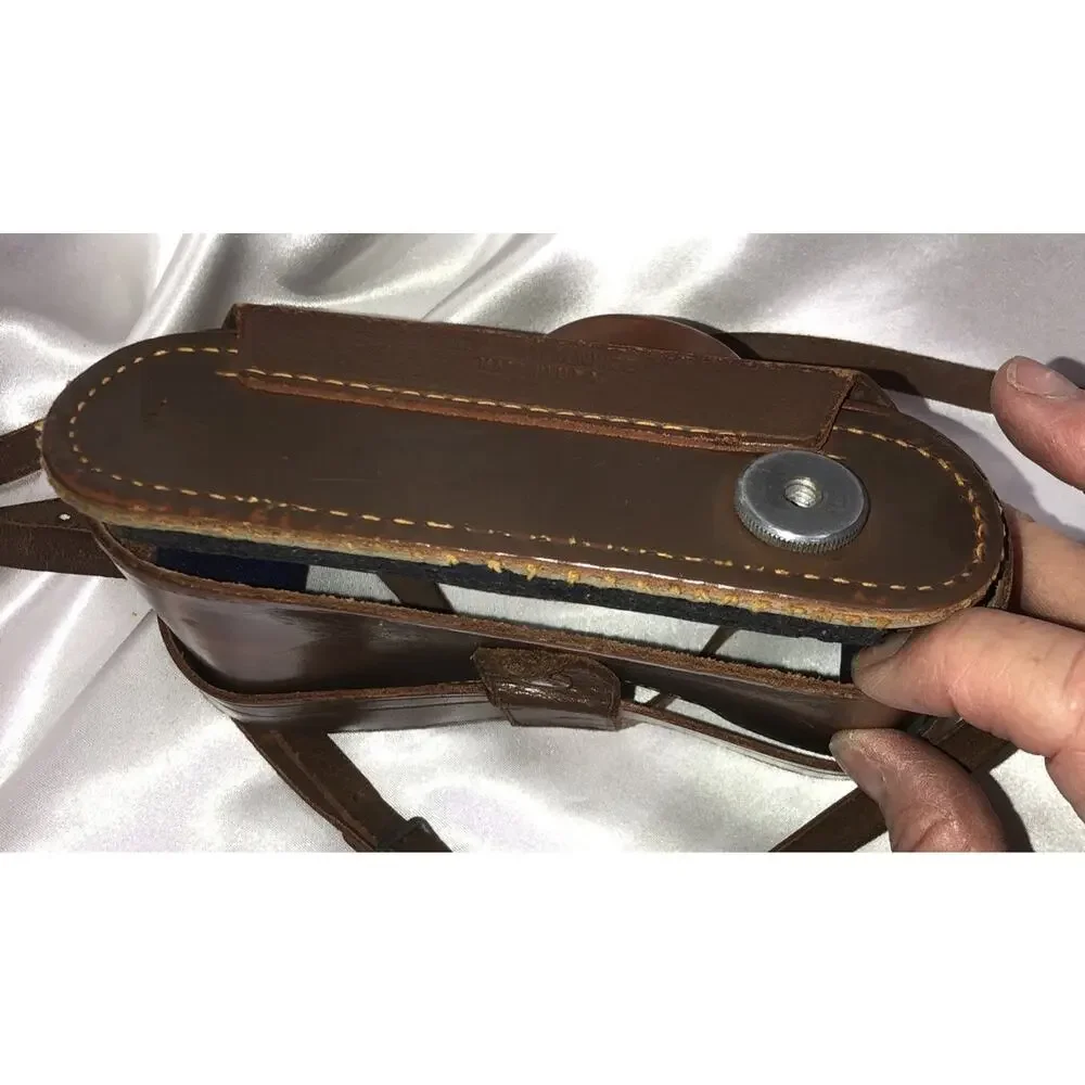 Vintage Argus Camera Case Top Grain Cowhide 7
