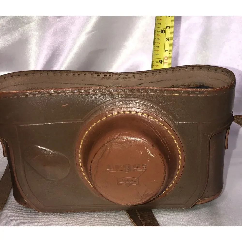 Vintage Argus Camera Case Top Grain Cowhide 7