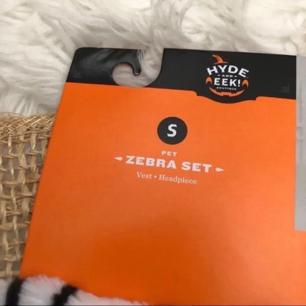 Zebra Pet Costume *AS IS*