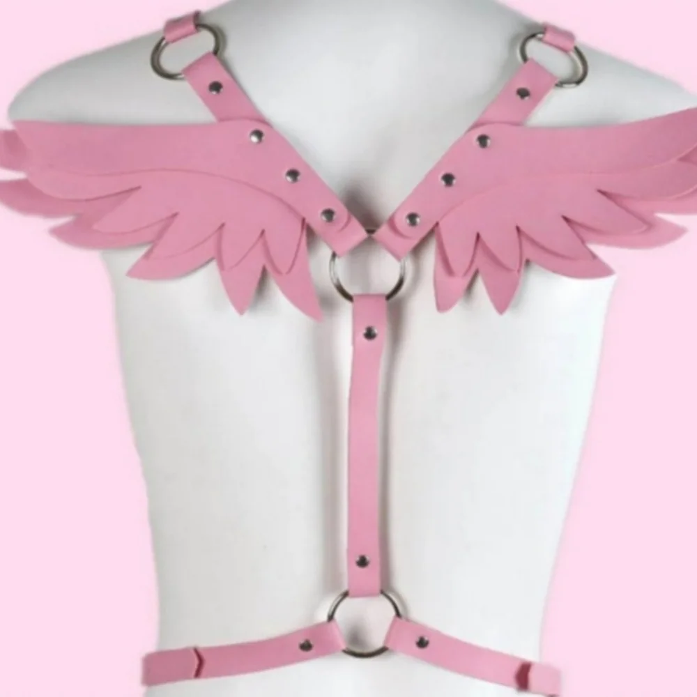 Pink Angel Winged Harness
