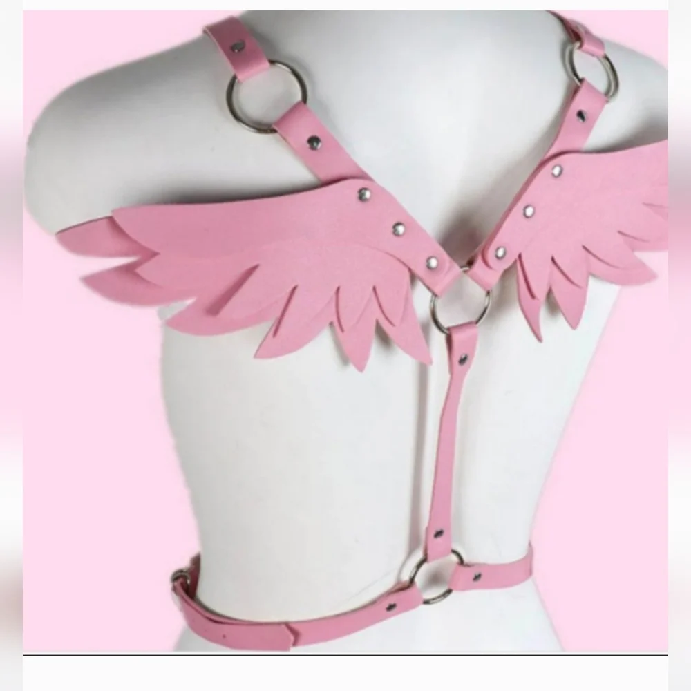 Pink Angel Winged Harness
