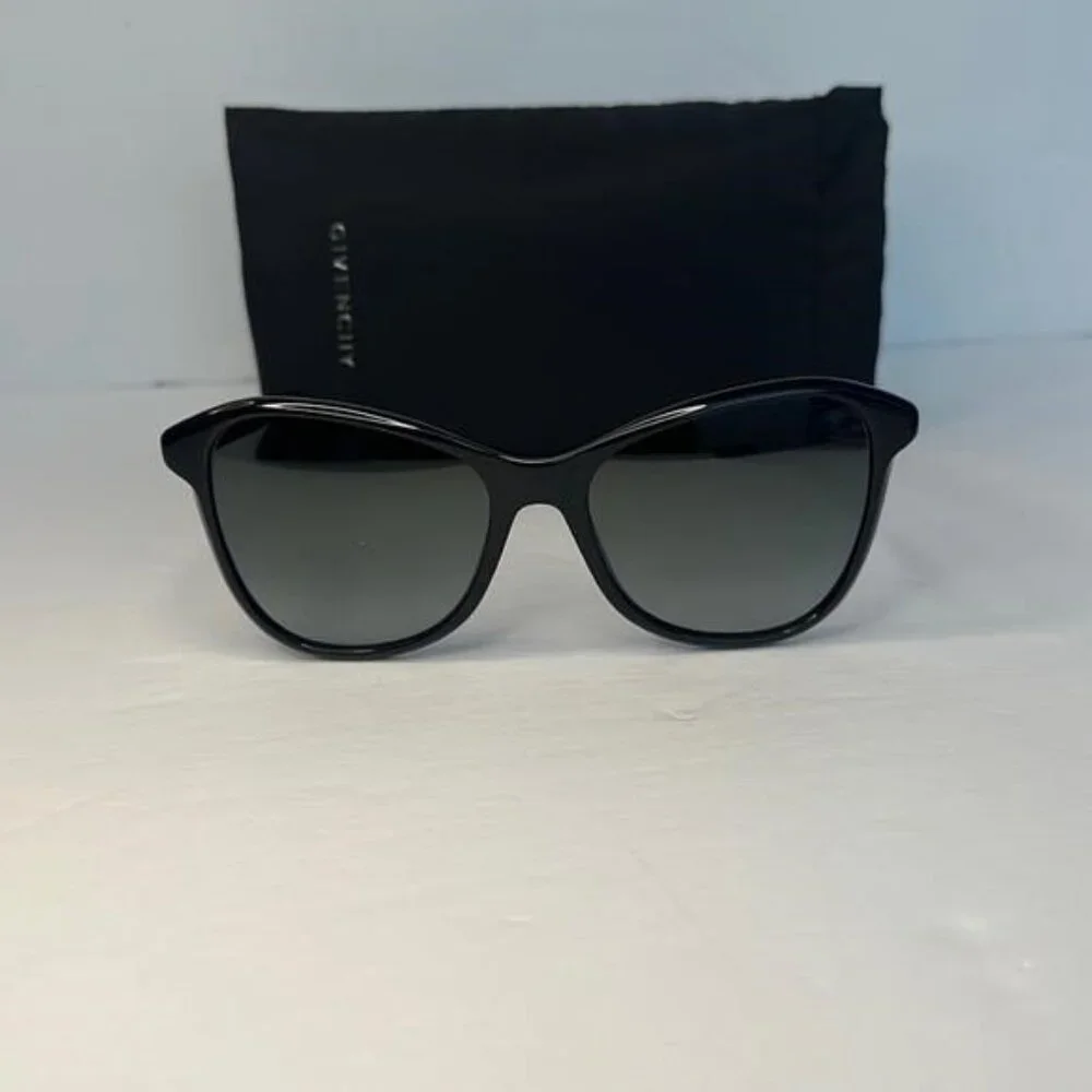 New Authentic GIVENCHY Black /Grey /Gold Acetate Frame Sunglasses -GV7198S