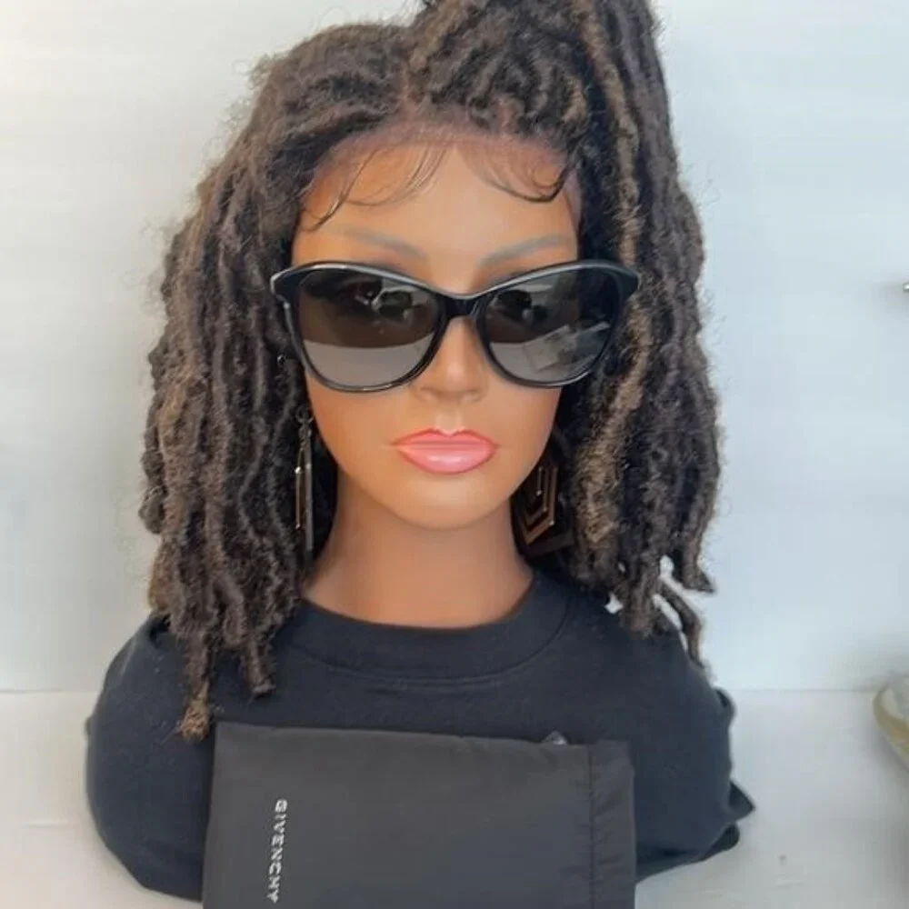 New Authentic GIVENCHY Black /Grey /Gold Acetate Frame Sunglasses -GV7198S