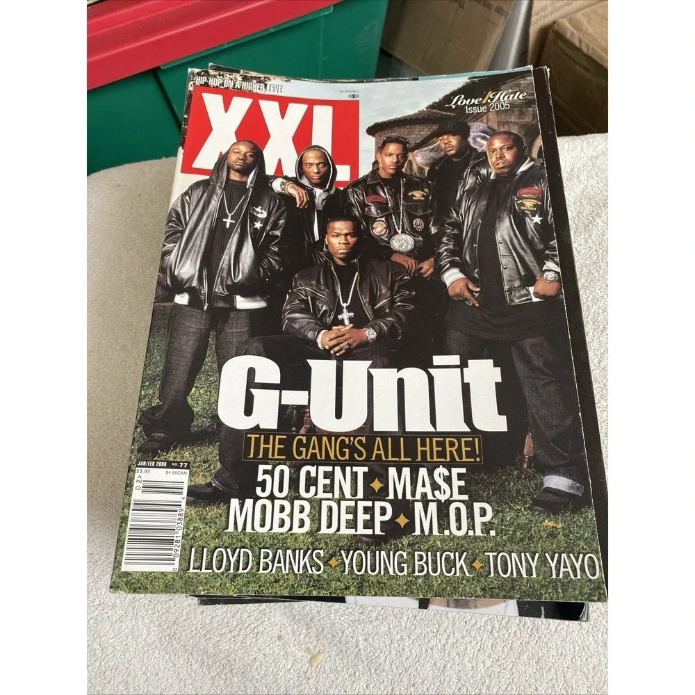 XXL MAGAZINE G-UNIT‎ JAN/FEB 2006 MOBB DEEP MA$E M.O.P