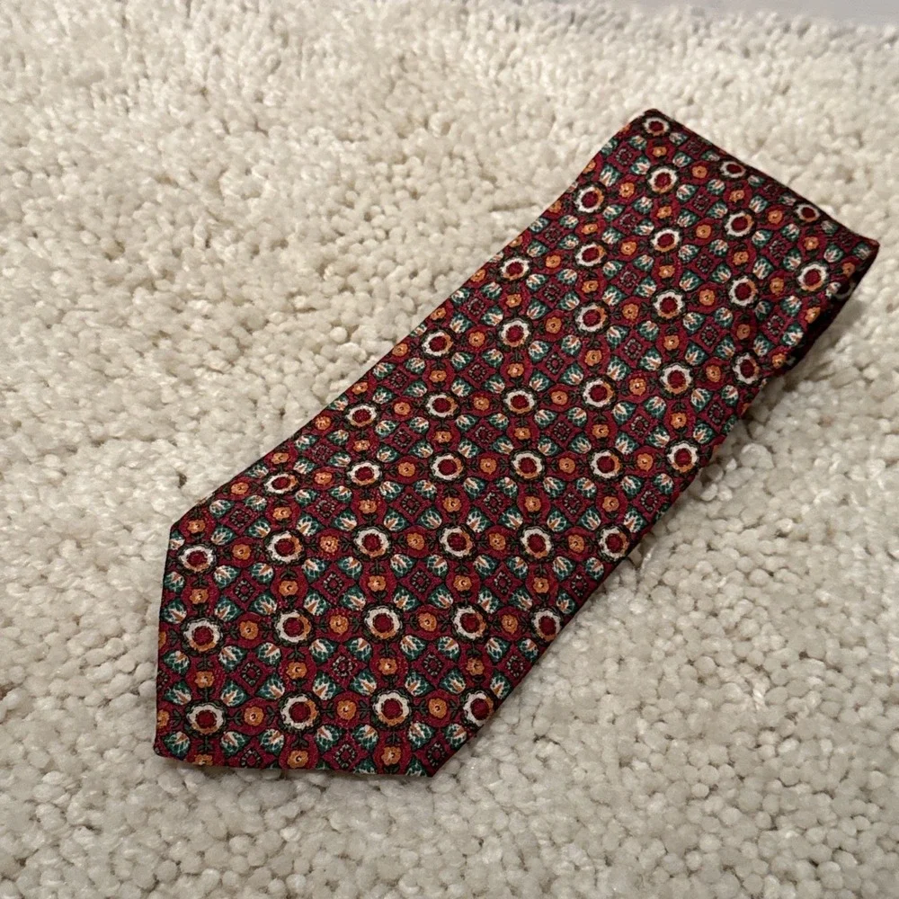 Galli's Men's Silk Necktie Disegnata In Italia Made In Spain