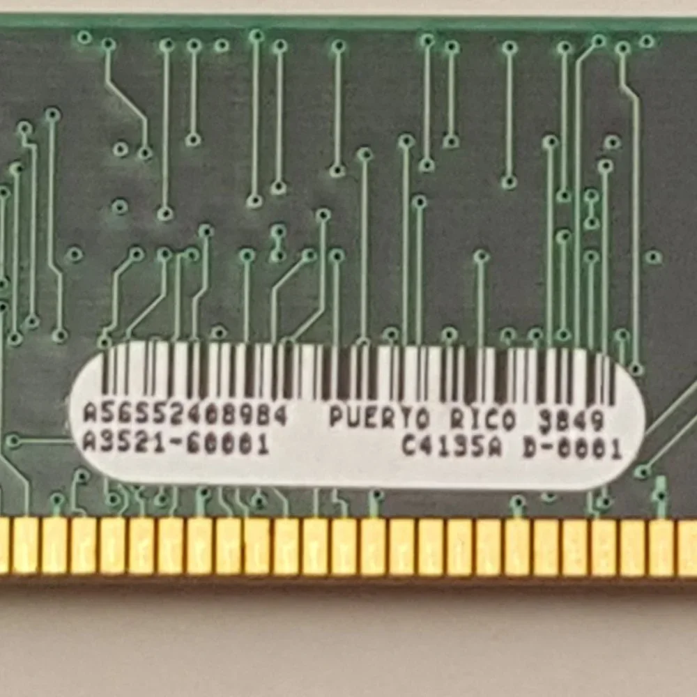 HP C4135AX 4MB 100-pin EDO DRAM DIMM from HP LJ 4000 | A3521-60001 | USED