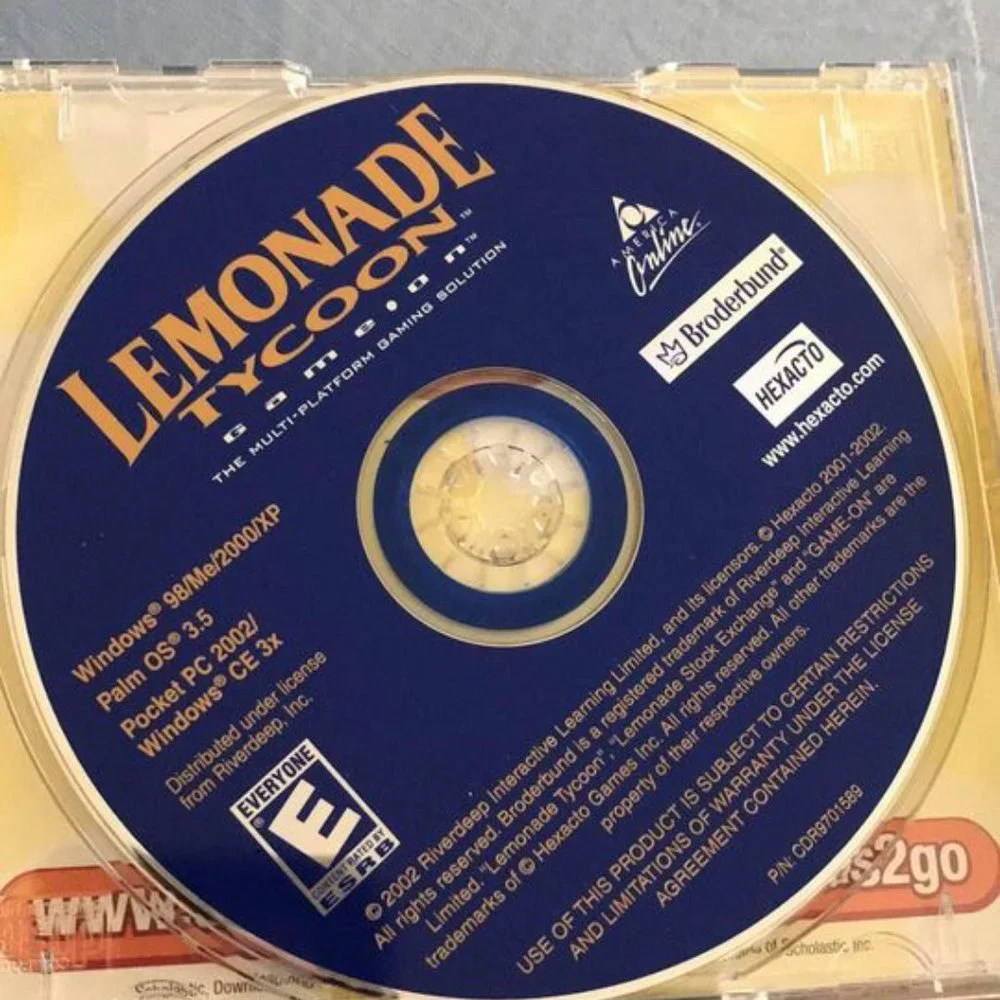 Lemonade Tycoon PC CD Computer Game