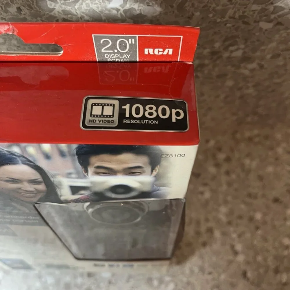 RCA Cognizant EZ3100 Digital Handheld Camcorder HD1080p HDMI Connection Black