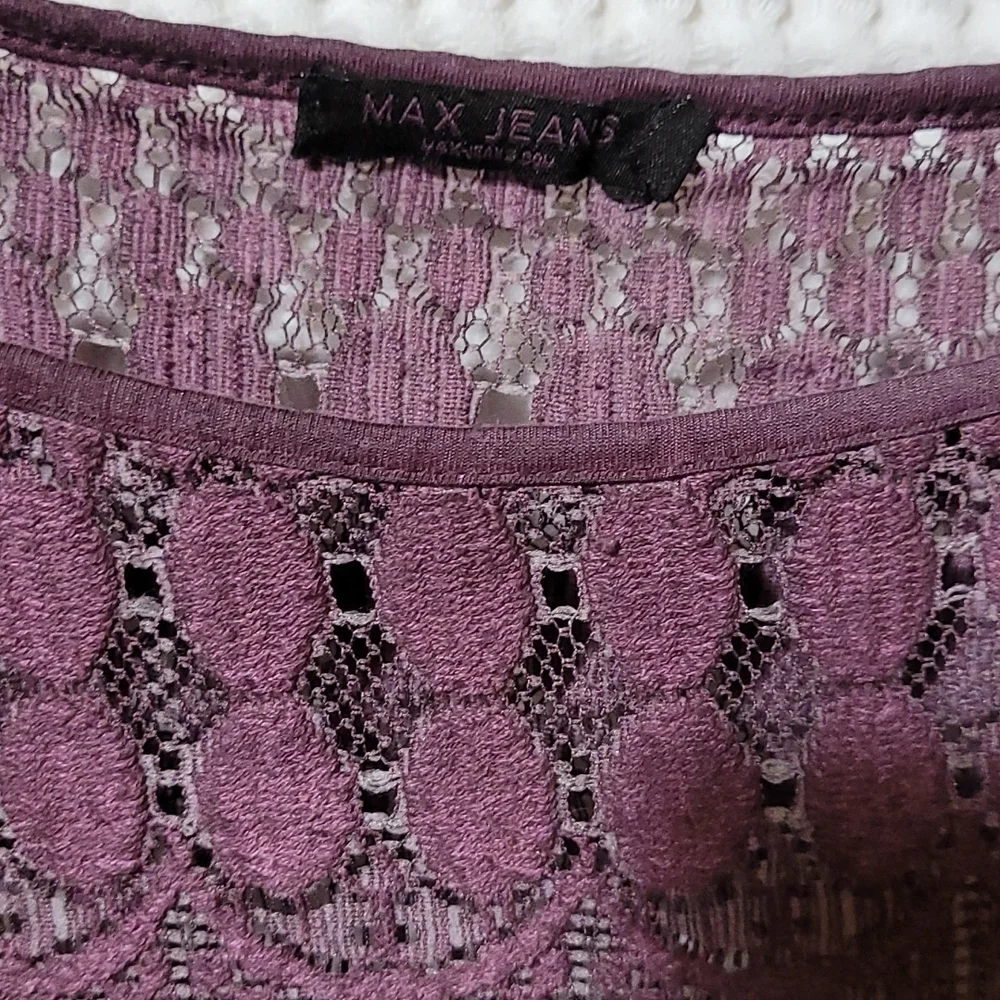 Max Jeans plum colored