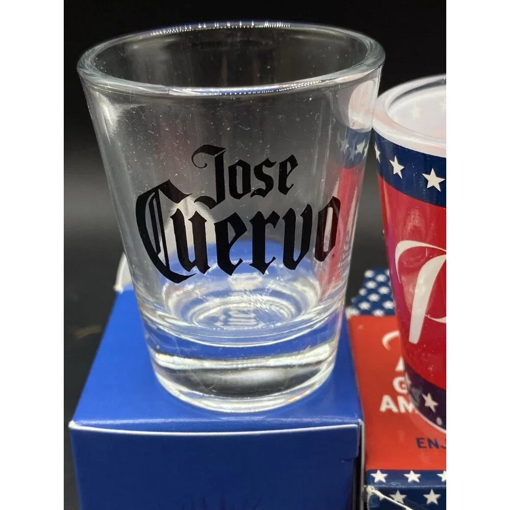Shot Proper Twelve Jose Cuervo Pearl Vodka Bushmills Boxed Bottle Topper LOT 4