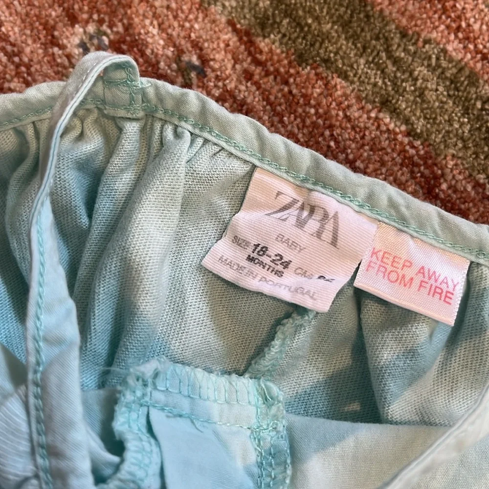 Zara Kids Soft Blue One Piece