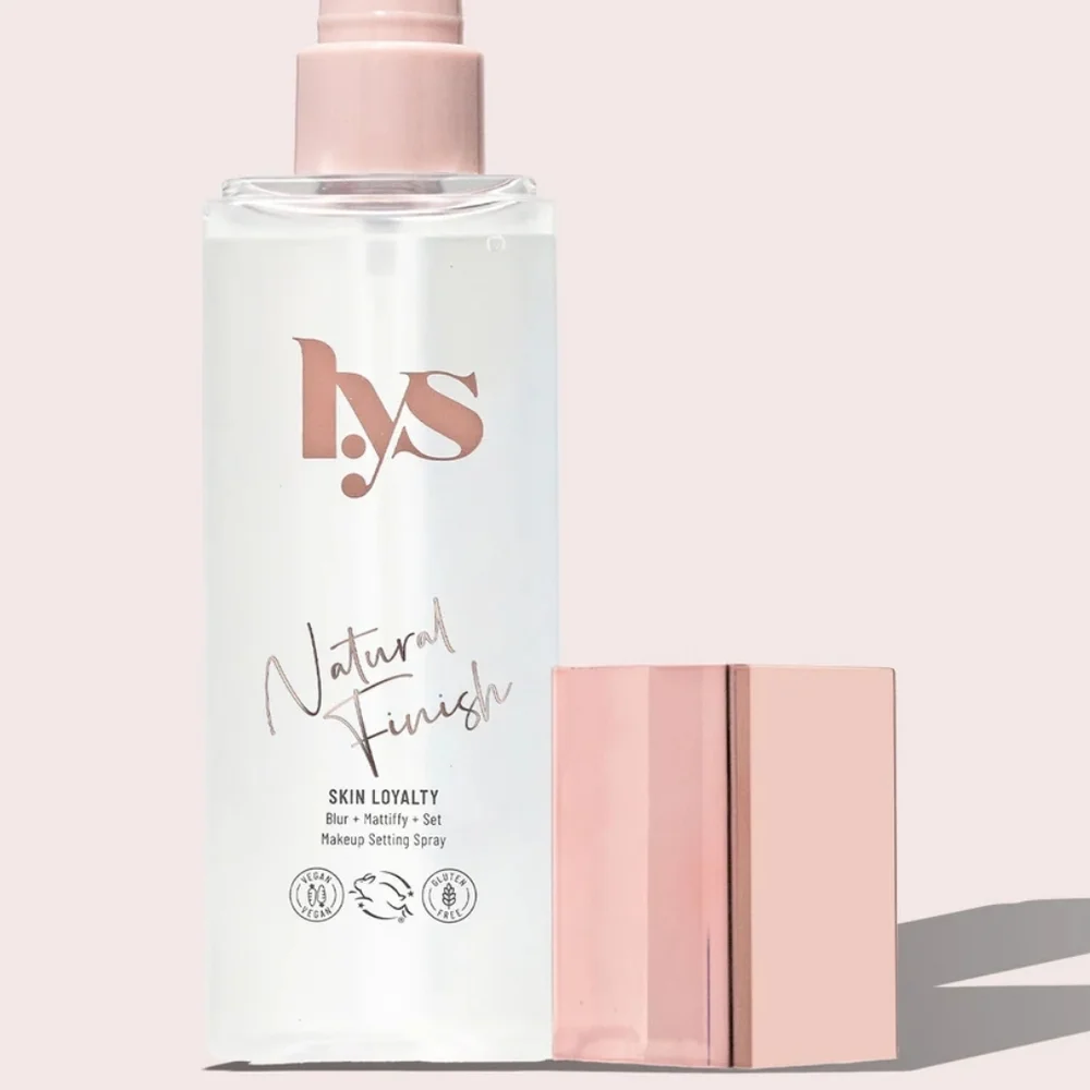 LYS Beauty Natural Finish Skin Loyalty Blur+Mattify+Set Makeup Setting Spray NIB