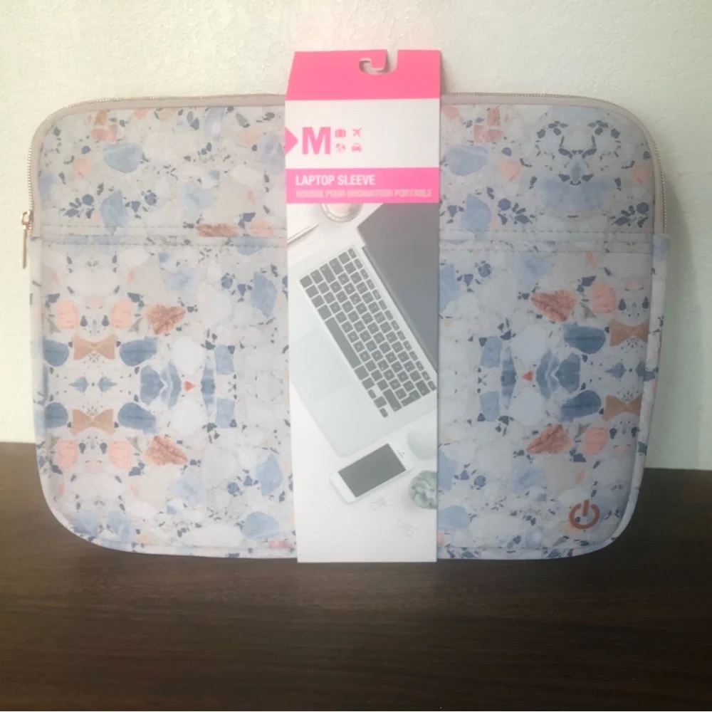 MYTAGALONGS Terrazzo Print Laptop Sleeve
