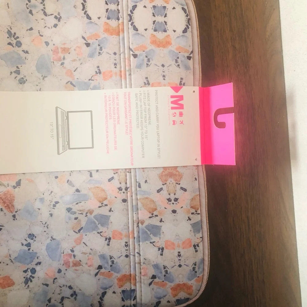 MYTAGALONGS Terrazzo Print Laptop Sleeve