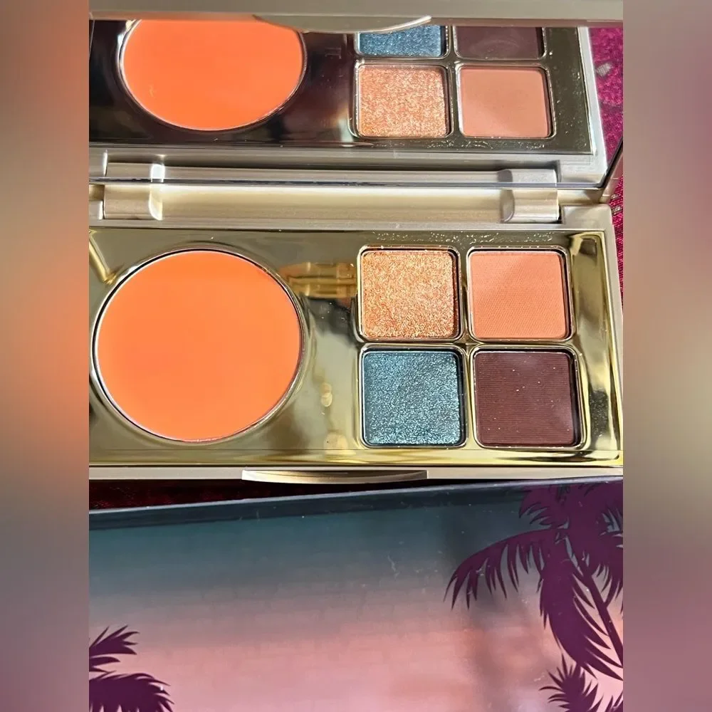 Stila Color Cocktail Palette, lip,cheek & eye shadow palette with mirror. Travel