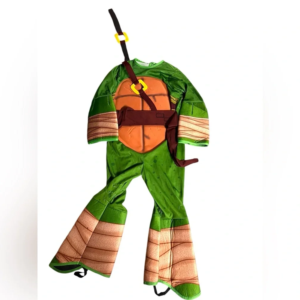 Nickelodeon Mutant Ninja Turtle Halloween Costume Jumpsuit small ( 6-10)