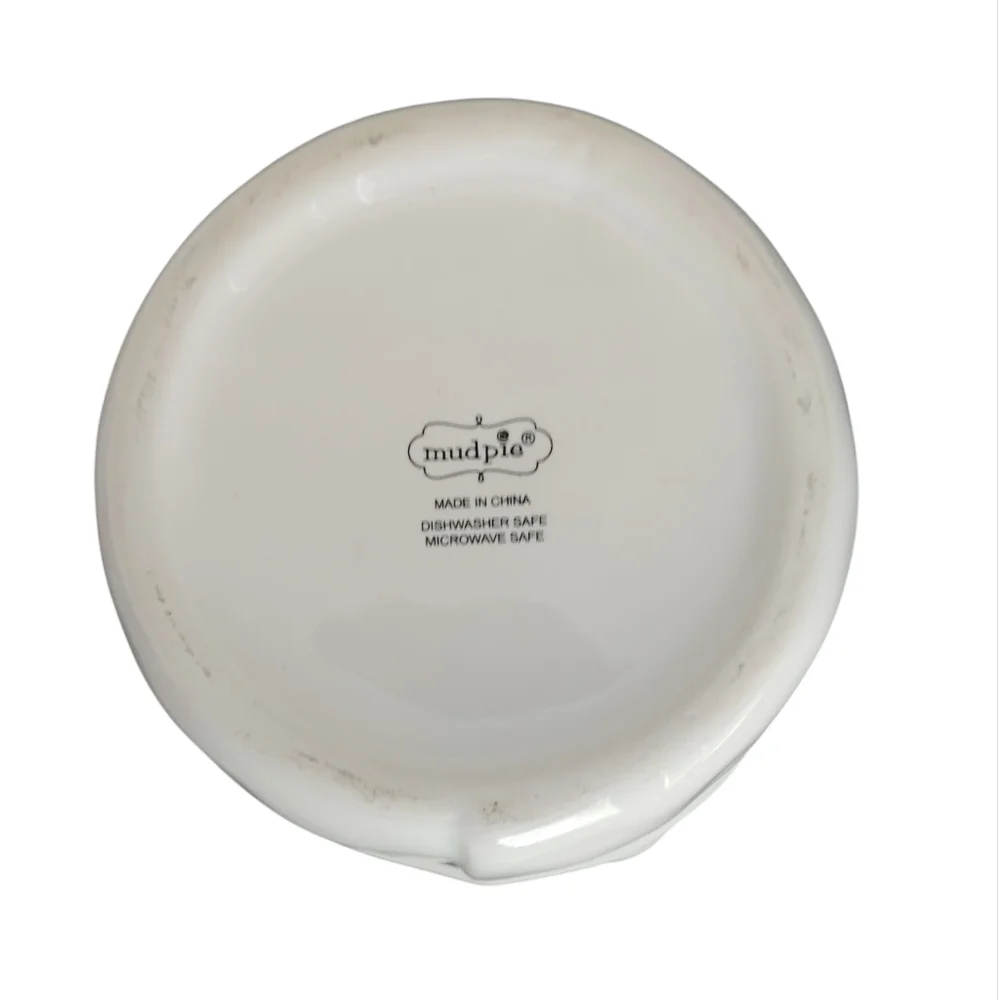 Mud Pie elegant white