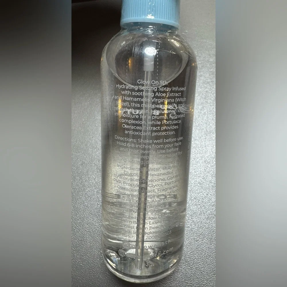 GLOW ON 5TH Set For Life Setting Spray Bonus Hey Honey Prime Base