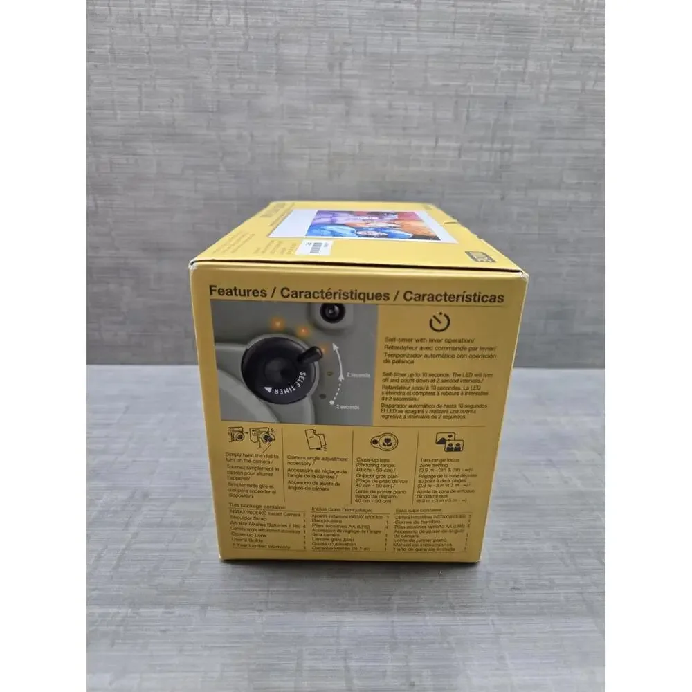 FUJIFILM INSTAX WIDE 400 Instant Film Camera-BRAND NEW