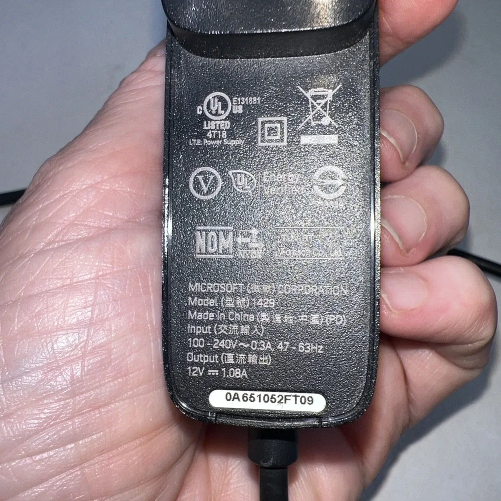 Microsoft Xbox 360 Power Supply AC Adapter Genuine