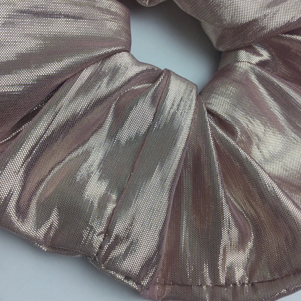 Loeffler Randall lamé metal