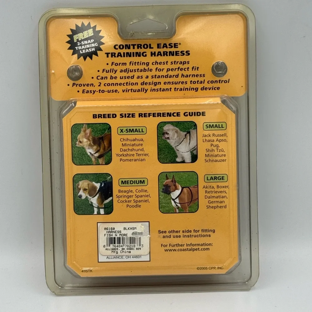 Control Ease Training Harness by Coastal Pet Products Size XSmall
