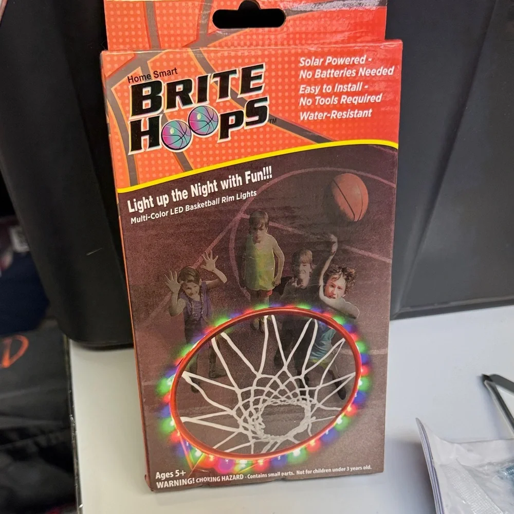 Home Smart Brite Hoops LED Basketball Rim Lights - Multi-Color