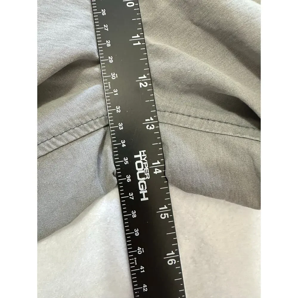 Wearfirst Baggy Cargo Utility Pants Gray Y2K Skater Size 38x32
