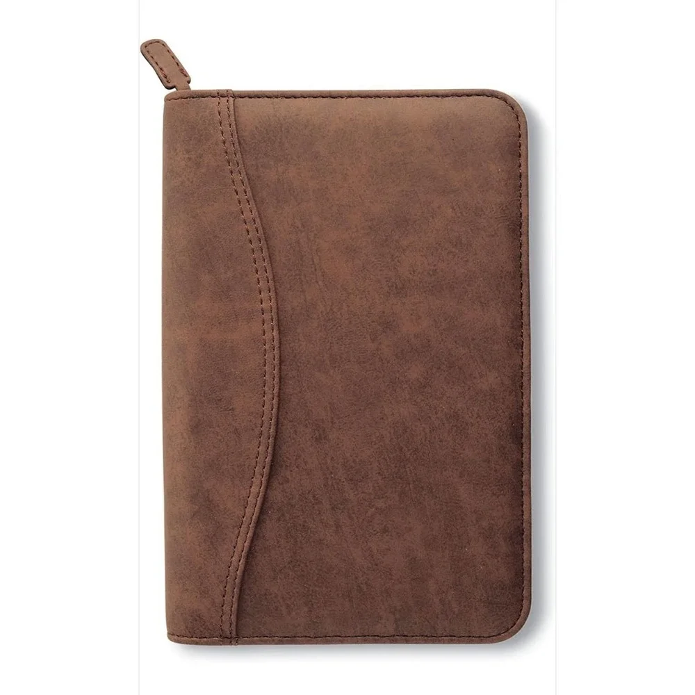 Brown Leather Binder