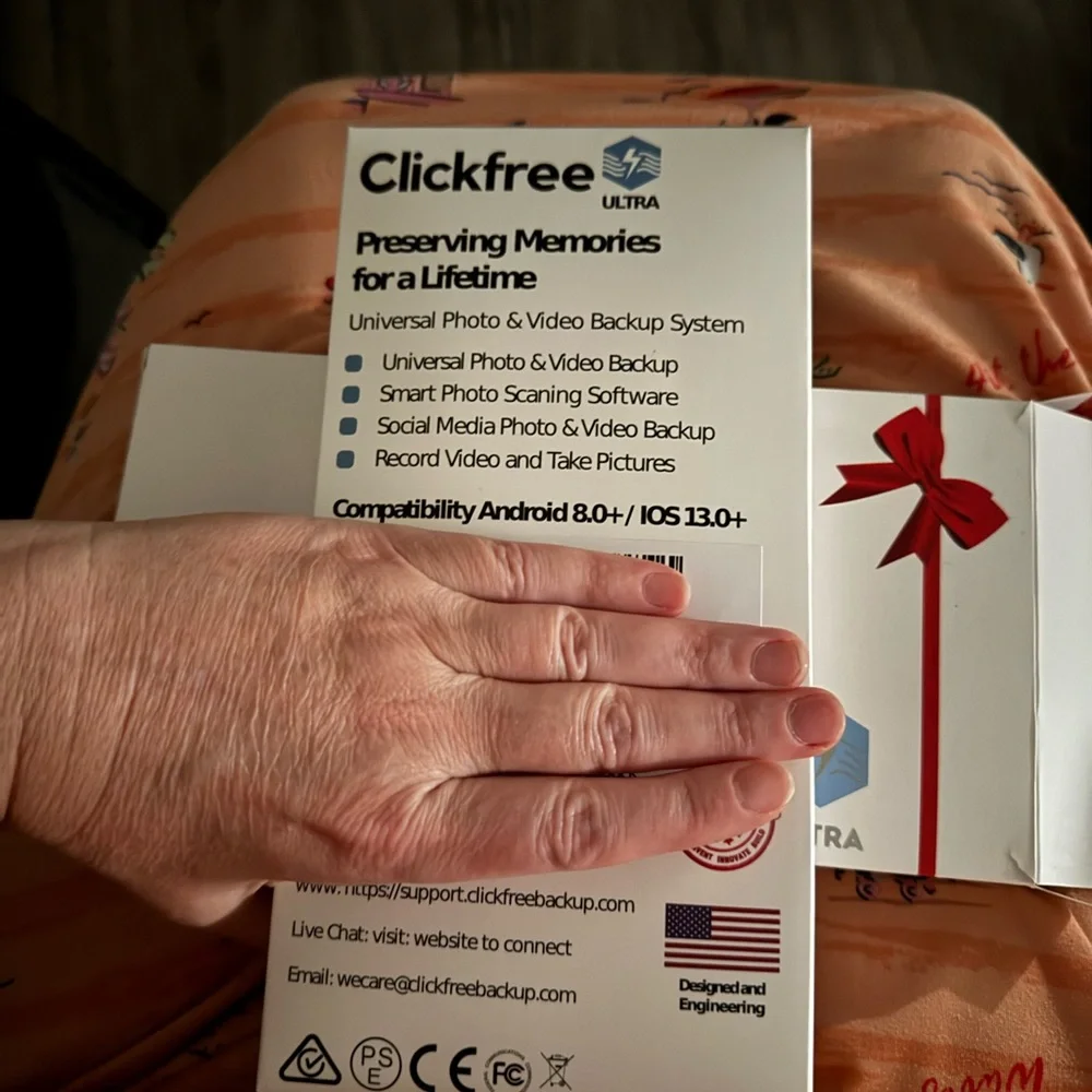 clickfree securely back