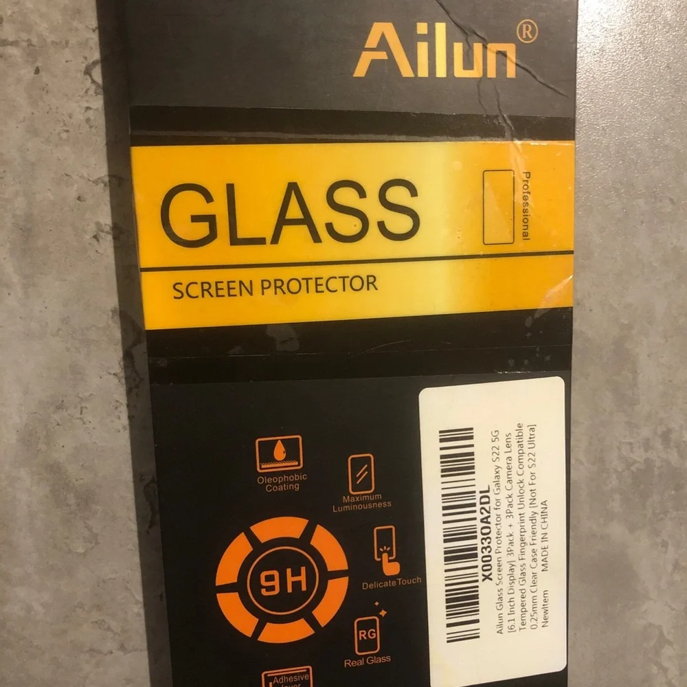 Pack Of 2 Ailun Samsung Galaxy S22 5G Screen Protectors