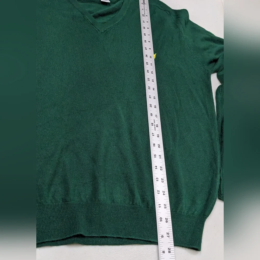 Slazenger Augusta National Golf Shop Masters Pullover Sweater Long Sleeve L Vint