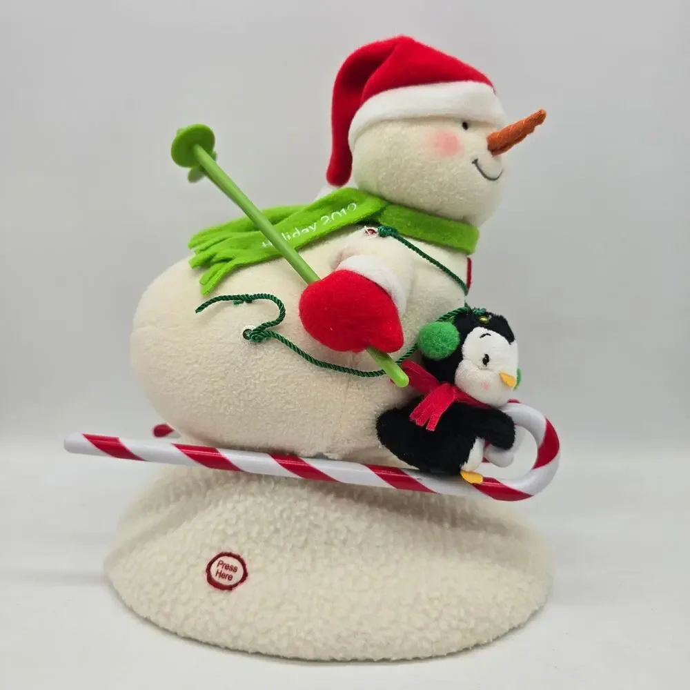 Hallmark Jingle Pals Swooshin Duo 2012 Musical Snowman Penguin Animated Works