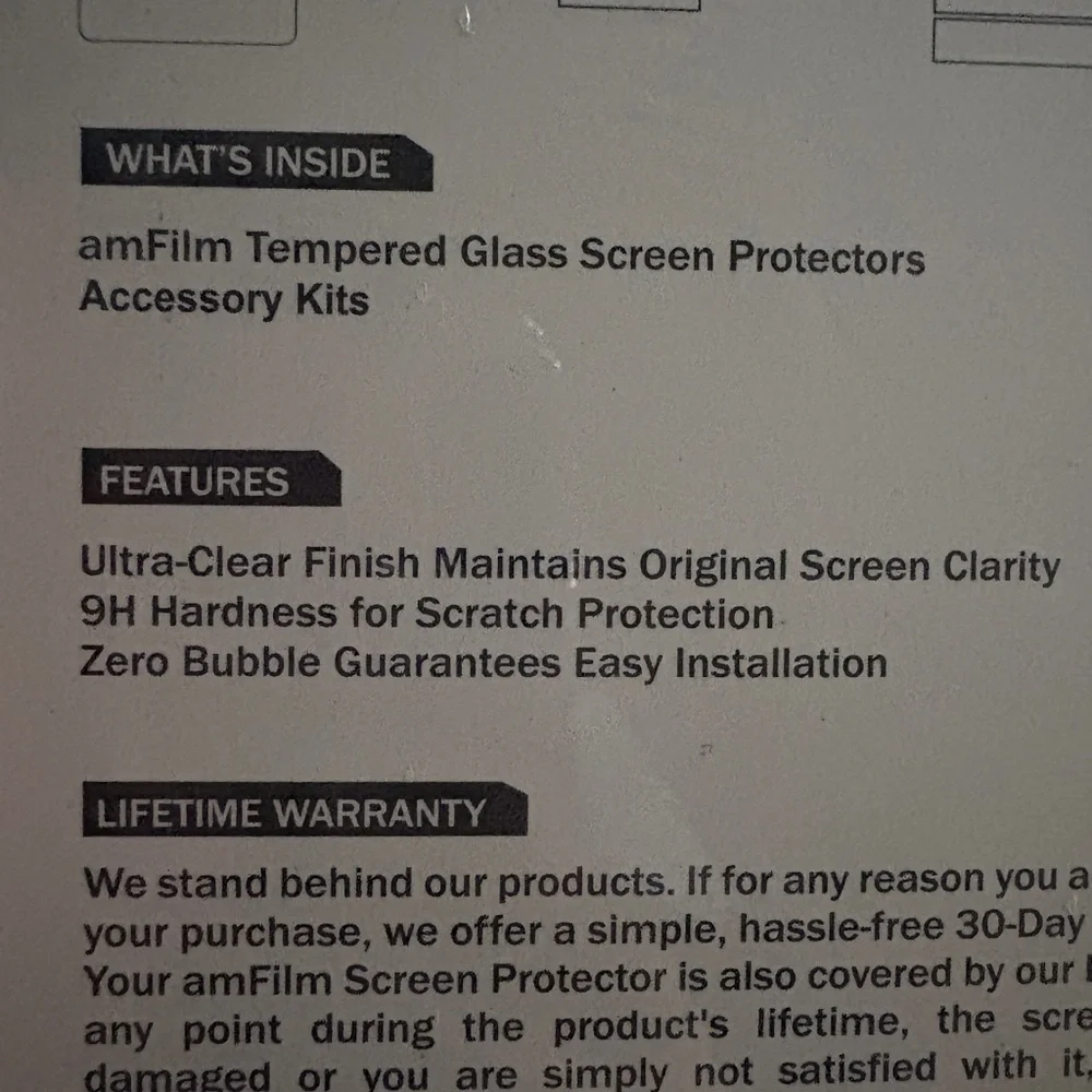 amFilm device protection