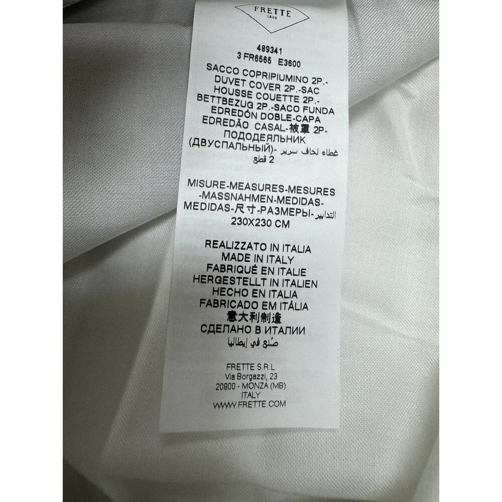 Frette this duvet