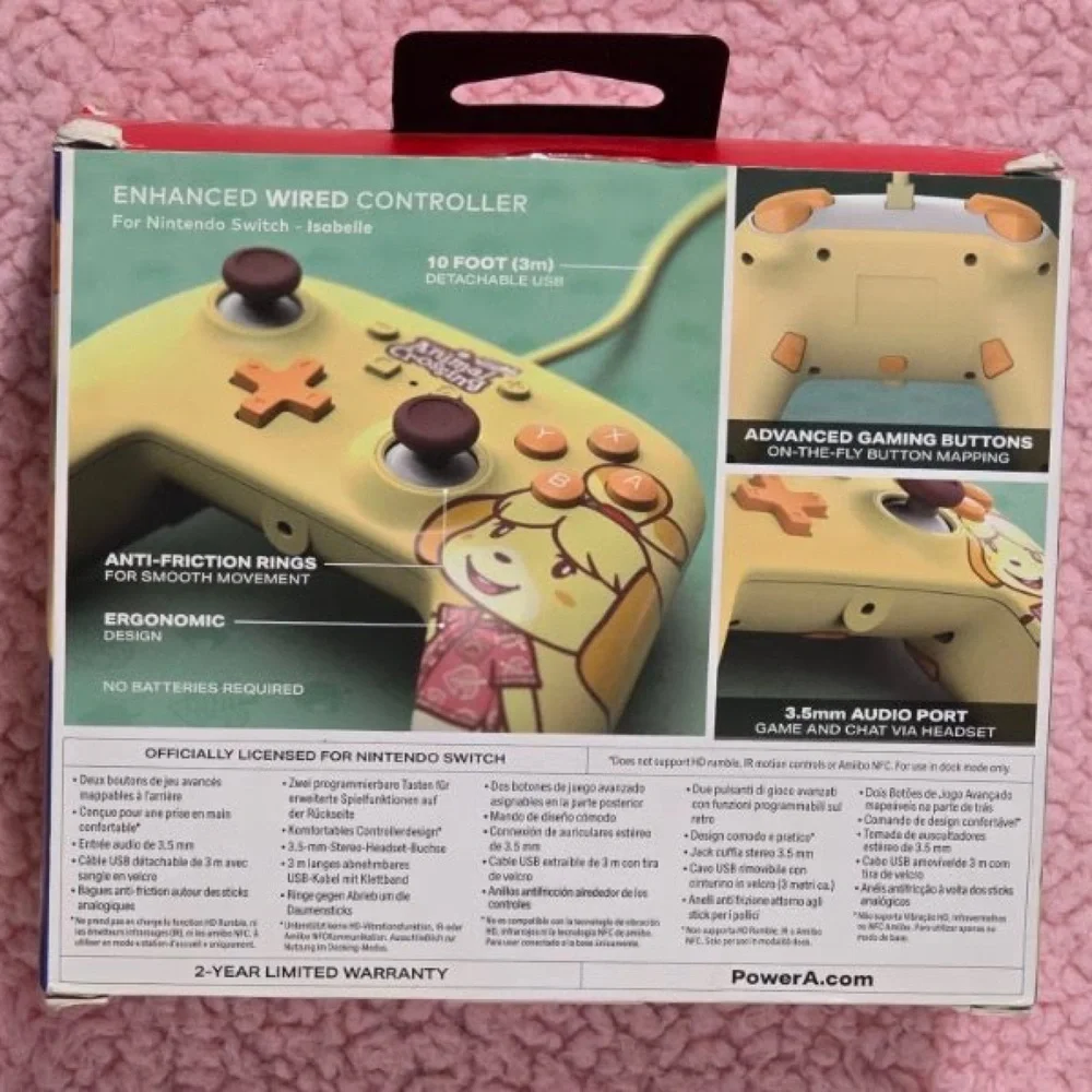 ‼️CLEARANCE‼️ PowerA Enhanced Wired Controller - Animal Crossing: Isabelle