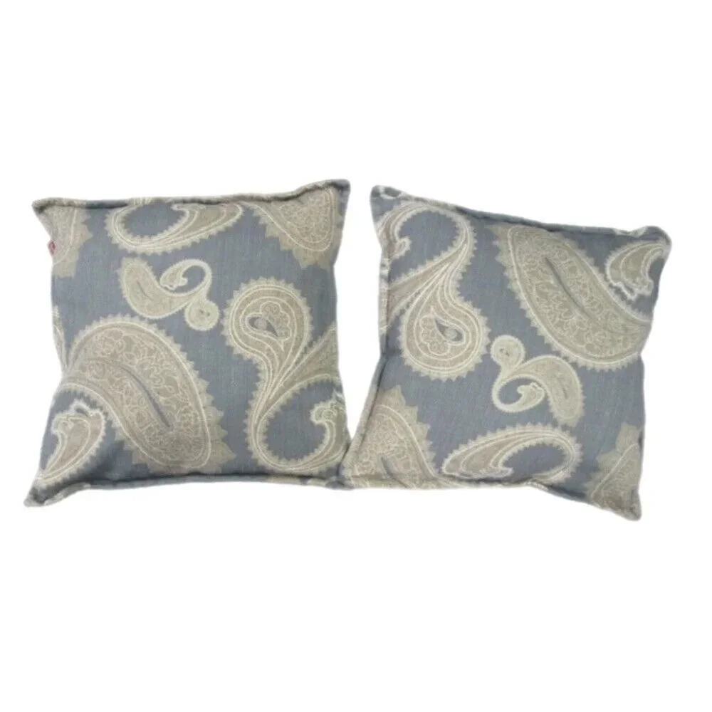 Sherry Kline paisley print throw pillow SET OF 2